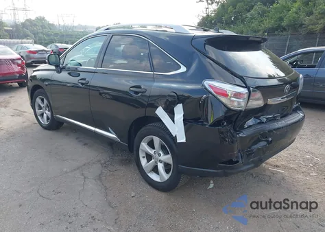 2012 Lexus Rx 350 from USA, damaged, VIN 2T2BK1BA1CC138036